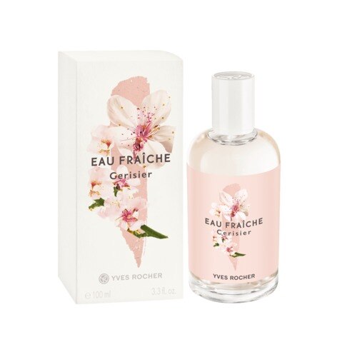 Apa de toaleta, Eau Fraiche Flori de Cires, Yves Rocher, 100 ml