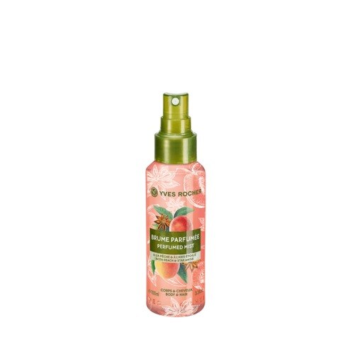 Spray parfumat pentru corp si par Piersica & Anason Stelat, Yves Rocher, 100 ml