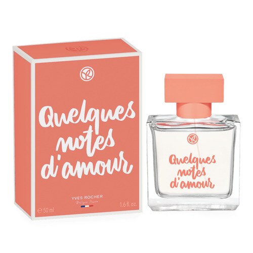 Apa de parfum Quelques Notes d'Amour, Yves Rocher, Vaporizator 50 ml