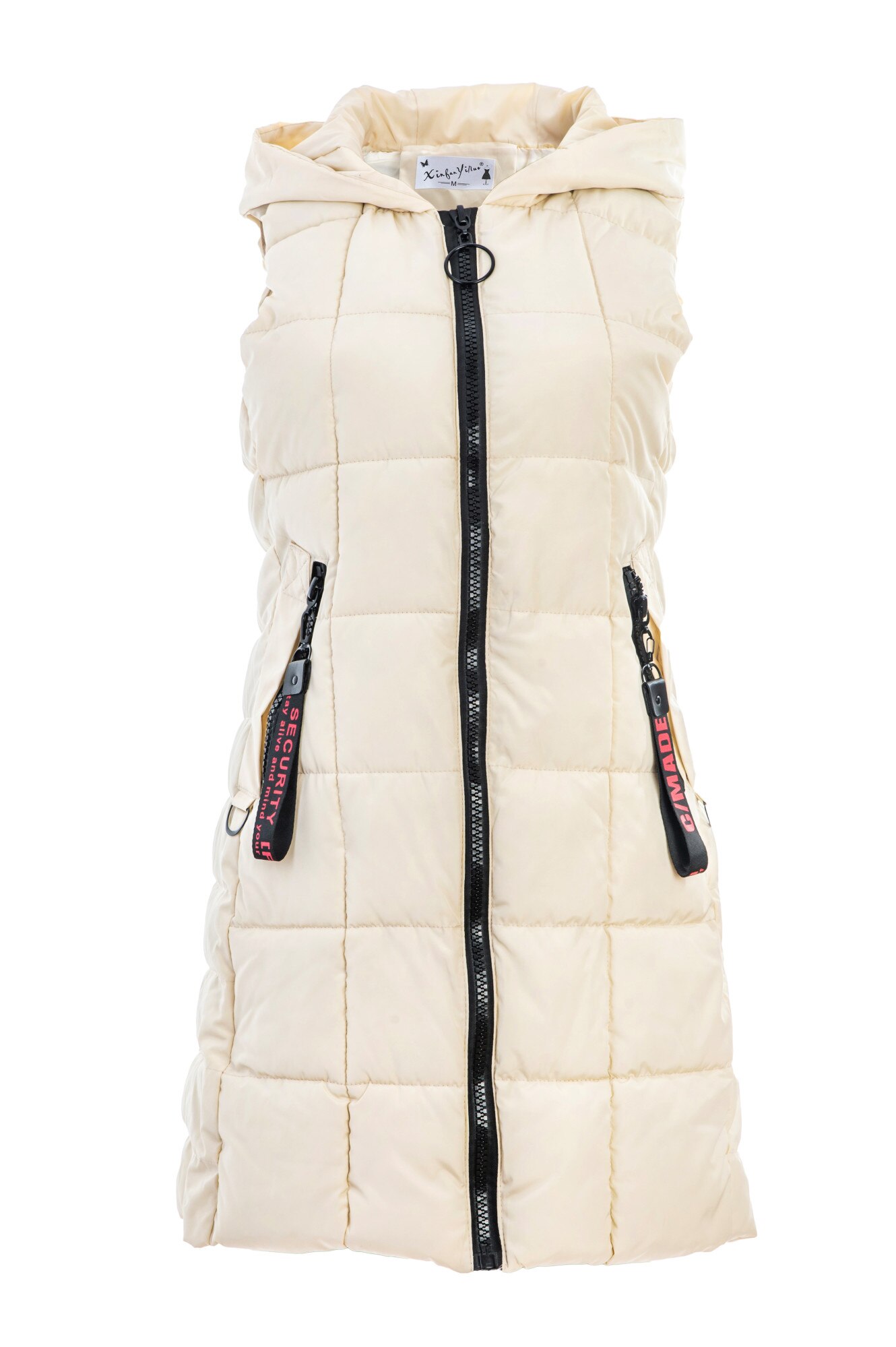 Vesta dama cu gluga, Alb unt ( ivoire)