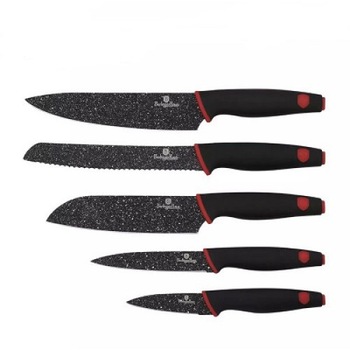 Set 5 cutite Berlinger Haus BH-2371 Black and Red Set 5 cutite Berlinger Haus BH-2371 Black and Red