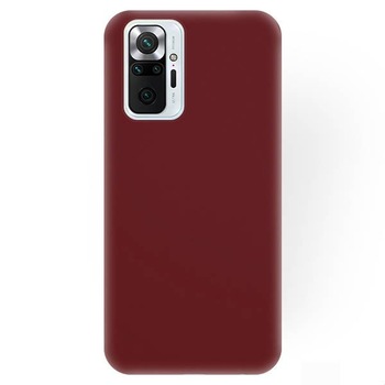 Husa pentru Xiaomi Redmi Note 10 Pro tpu burgundy Husa pentru Xiaomi Redmi Note 10 Pro tpu burgundy