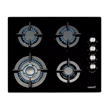 Plita Incorporabila Cata 08041501 CCI 6031 BK, Gaz, 4 Zone, 60 cm, Negru Plita Incorporabila Cata 08041501 CCI 6031 BK, Gaz, 4 Zone, 60 cm, Negru