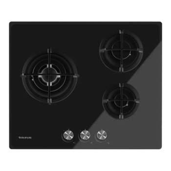Plita Incorporabila Taurus CG3HN/B, Gaz, 3 Zone, 60 cm, Negru Plita Incorporabila Taurus CG3HN/B, Gaz, 3 Zone, 60 cm, Negru