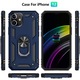 Husa antisoc Hybrid ARMOR cu inel pentru iPhone 11 Pro, Albastru