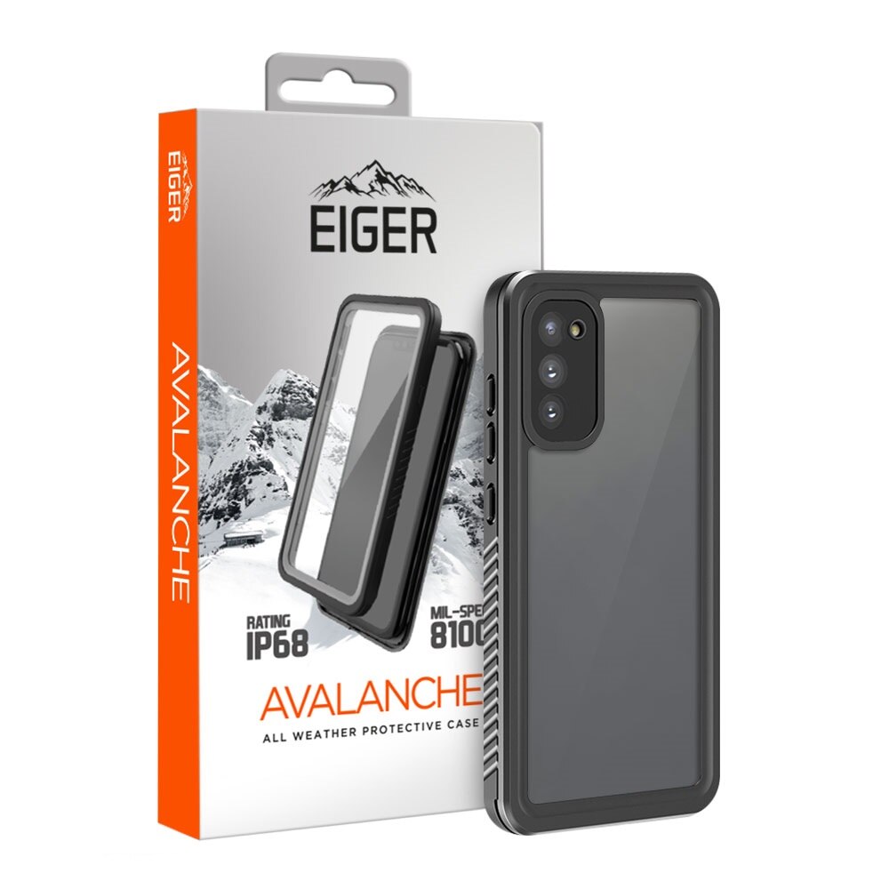 Husa Eiger Avalanche compatibila cu Samsung Galaxy S20 FE, Black