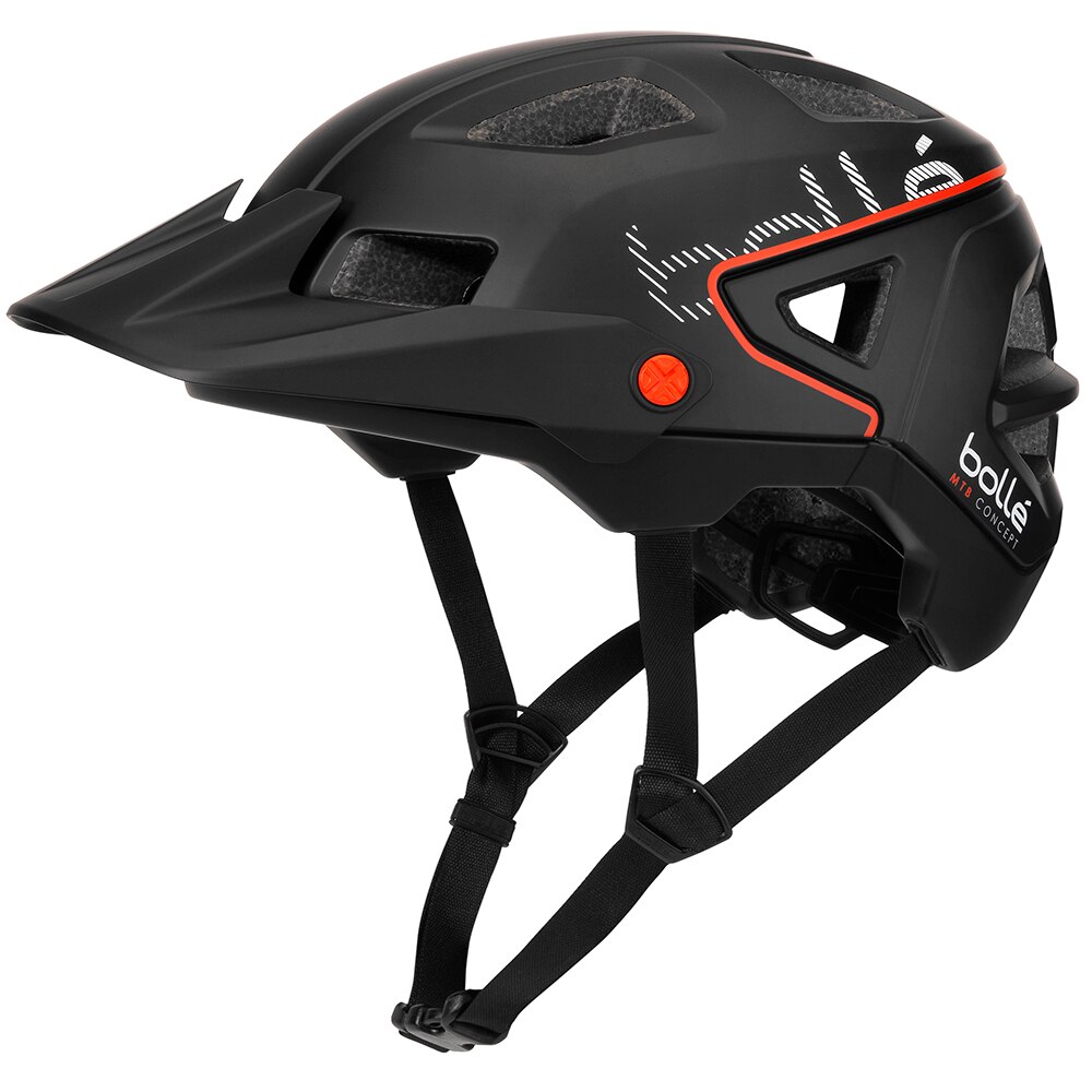 Casca de ciclism BolleTrackdown,Negru Mat, 52-55cm