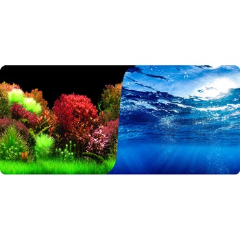 Fundal acvariu 40 cm X 100 cm cu 2 fete model blue deep marine & holland aquarium landscape Fundal acvariu 40 cm X 100 cm cu 2 fete model blue deep marine & holland aquarium landscape