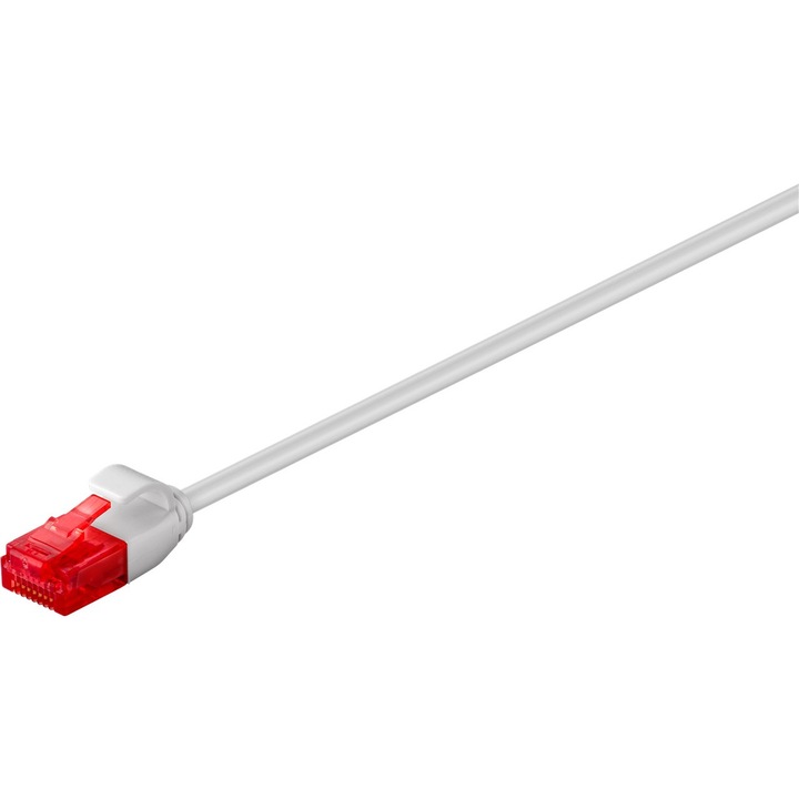 Кабел Goobay Plug-in UTP (patch cord), cat 6, slim, 2xRJ45, 3m
