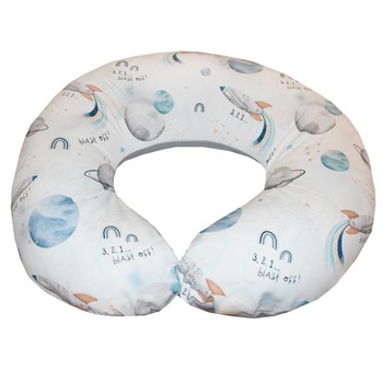 Perna pentru Alaptare, EKO, 100% Bumbac, 60X60cm, Rockets Perna pentru Alaptare, EKO, 100% Bumbac, 60X60cm, Rockets