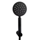 Baterie lavoar cu dus TRENDY'S, black mat