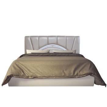 Pat tapitat Charm 10, 170x210cm, Crem Pat tapitat Charm 10, 170x210cm, Crem