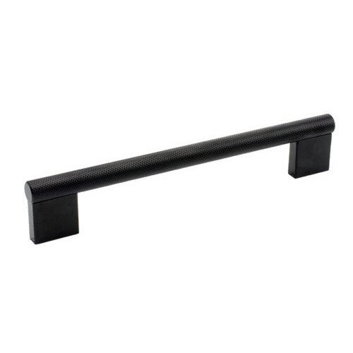 Maner pentru mobila Graf Big, finisaj negru periat, L352 mm