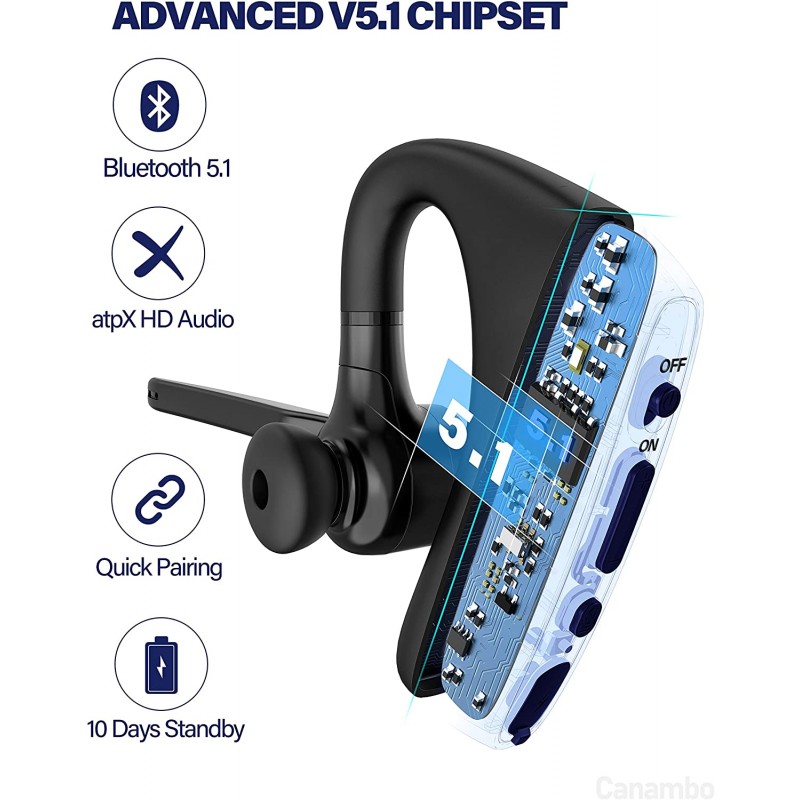 Conambo K18, Hands-Free, Bluetooth V5 