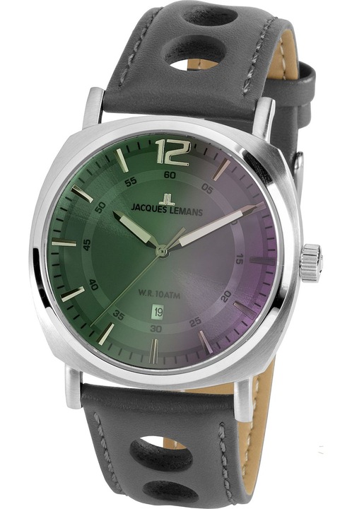 Ceas analogic, Jacques Lemans, 1-1943I, 42 mm, Multicolor