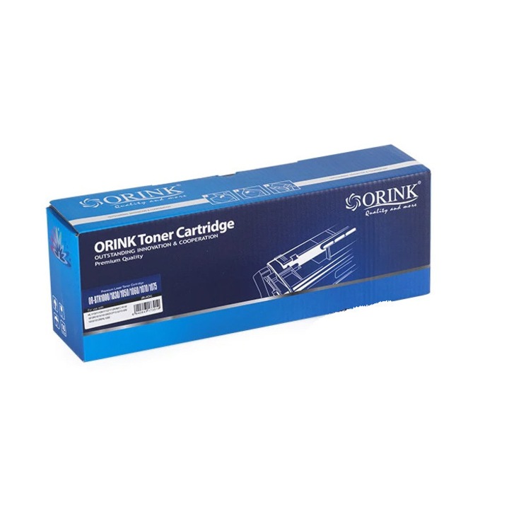 Съвместима тонер касета Orink CE285A/CB435A/CB436A за HP LaserJet M 1132, 1212, 1217, Черна, 1500 копия