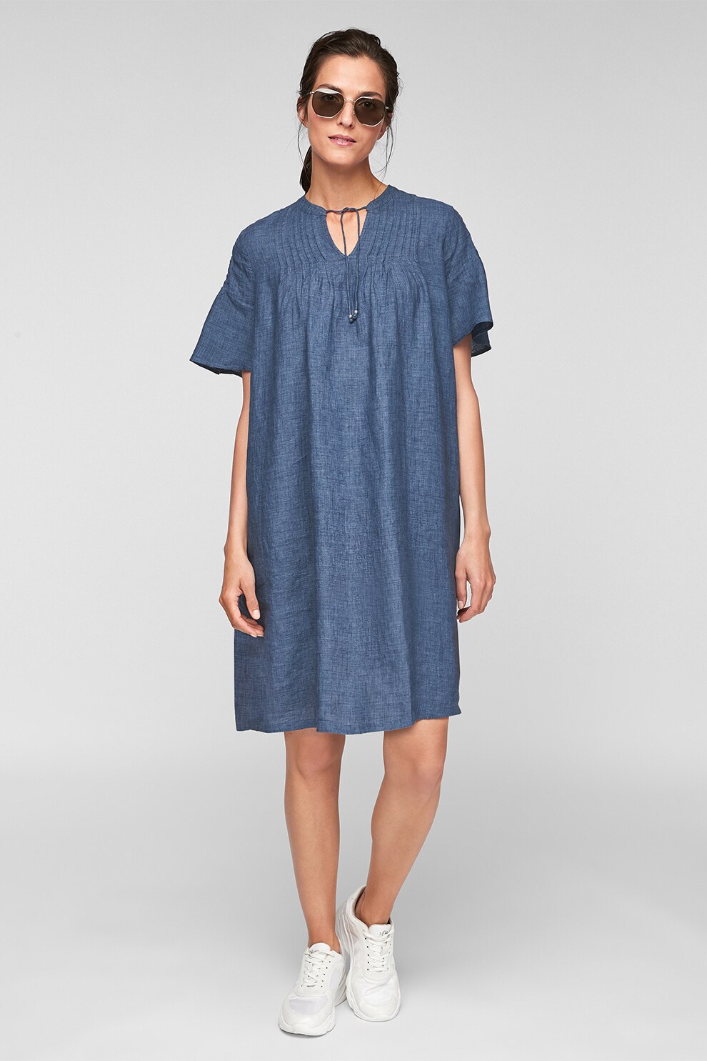 s.Oliver, Rochie tunica de in, Albastru