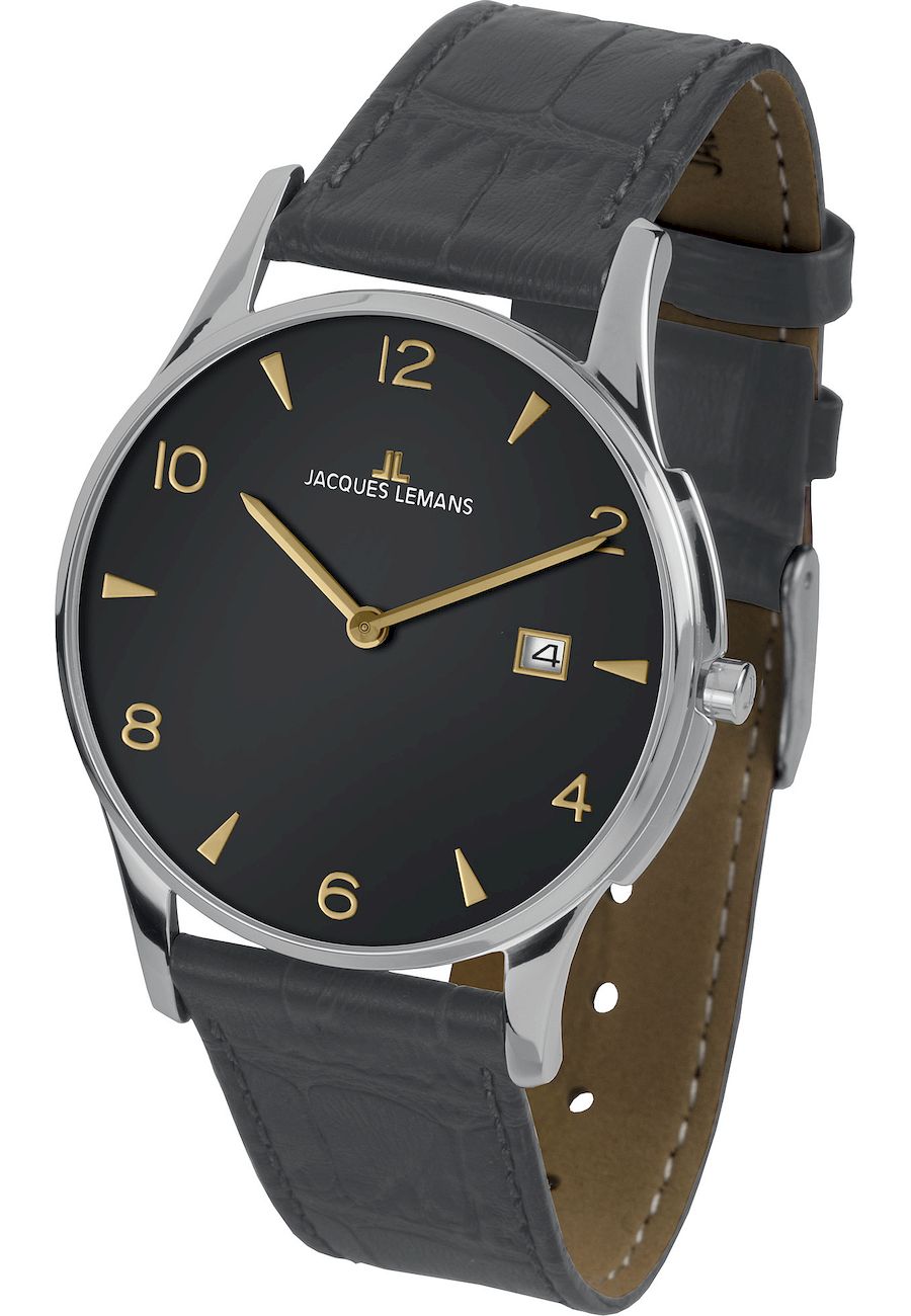 Ceas analogic, Jacques Lemans, 1-1850ZE, 38 mm, Multicolor