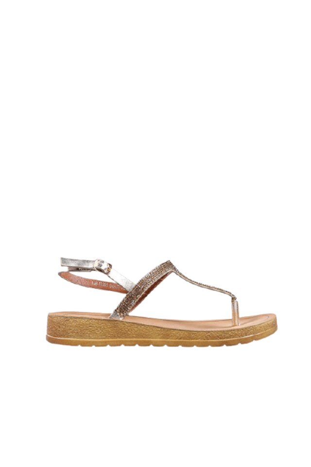 Sandale dama Ximena, Auriu, 40