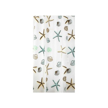 Perdea pentru dus kmt/F1852, peva, 180x180 cm, OCEAN Perdea pentru dus kmt/F1852, peva, 180x180 cm, OCEAN