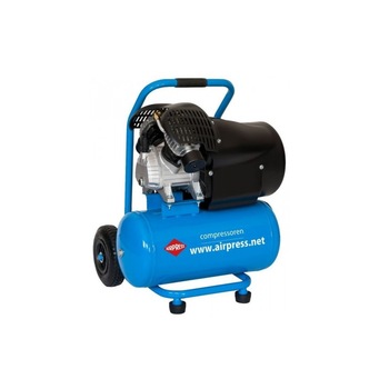 Compressor HL 425-24, 8 bar, 3 hp/2.2 kW, 314 l/min, 24 l, Airpress, AP-36833 Compressor HL 425-24, 8 bar, 3 hp/2.2 kW, 314 l/min, 24 l, Airpress, AP-36833