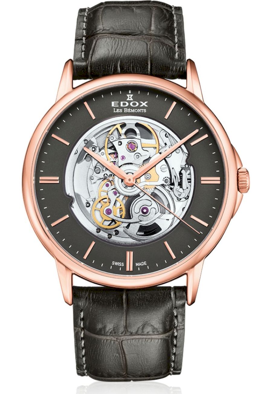 Ceas analogic barbatesc, Edox, 8530037RGIR, 3 ATM, Multicolor