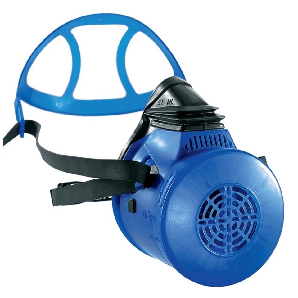 Semimasca Drager X-plore 4790 Silicon (Combitox Nova) Rd 90, marime M-L