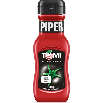 Ketchup cu piper Tomi, 500g Ketchup cu piper Tomi, 500g