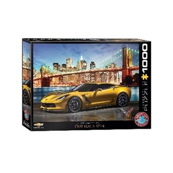 Puzzle Eurographics - 2015 Chevrolet Corvette Z06, 1000 piese Puzzle Eurographics - 2015 Chevrolet Corvette Z06, 1000 piese