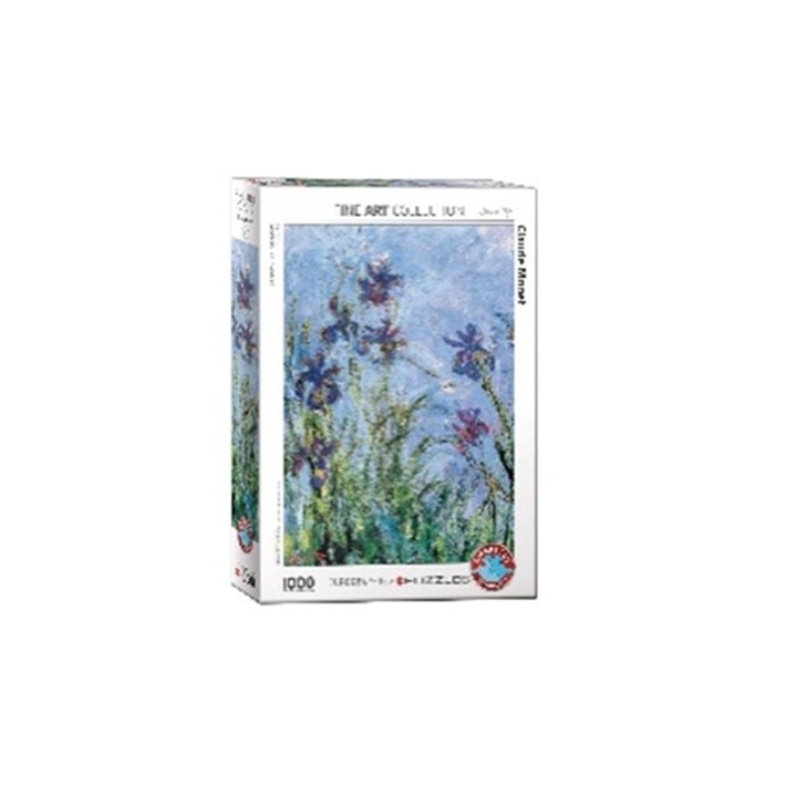Пъзел Eurographics - Claude Monet, Iris, 1000 части