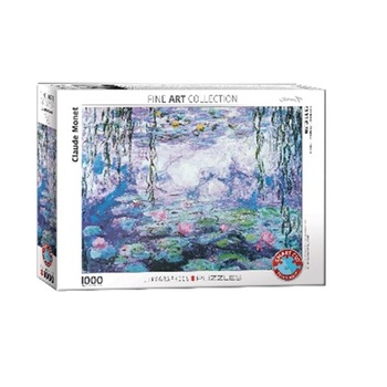 Puzzle Eurographics - Claude Monet, The water lilies, 1000 piese Puzzle Eurographics - Claude Monet, The water lilies, 1000 piese