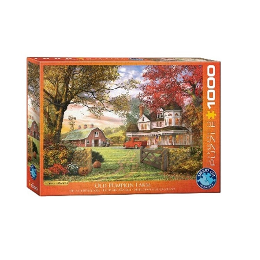 Puzzle Eurographics - Dominic Davison, Old pumpkin farm, 1000 piese