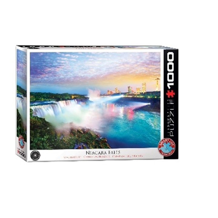 Пъзел Eurographics - Globetrotter, Niagara Falls, 1000 части