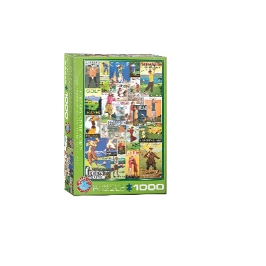 Puzzle Eurographics - Golf around the world, 1000 piese