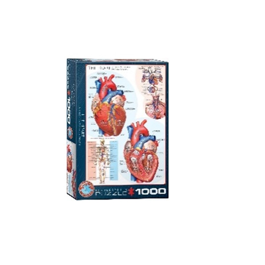 Puzzle Eurographics - The heart, 1000 piese