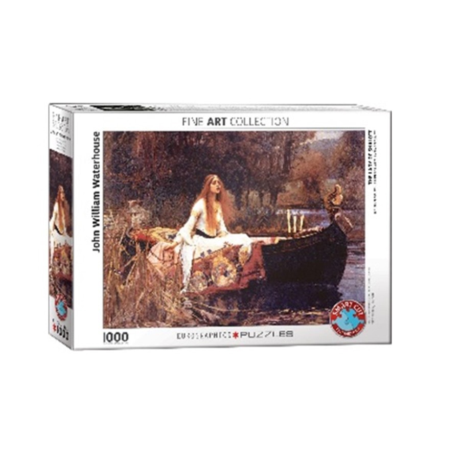 Puzzle Eurographics - John William Waterhouse, The Lady of Shalott, 1000 piese