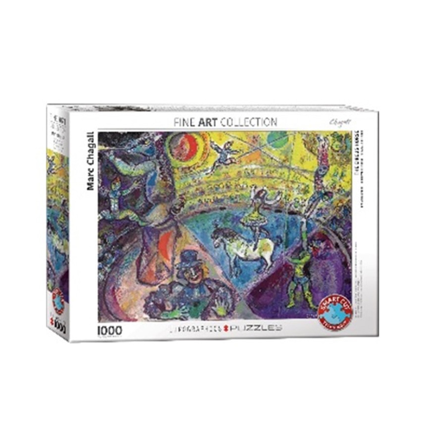 Puzzle Eurographics - Marc Chagall, The circus horse, 1000 piese