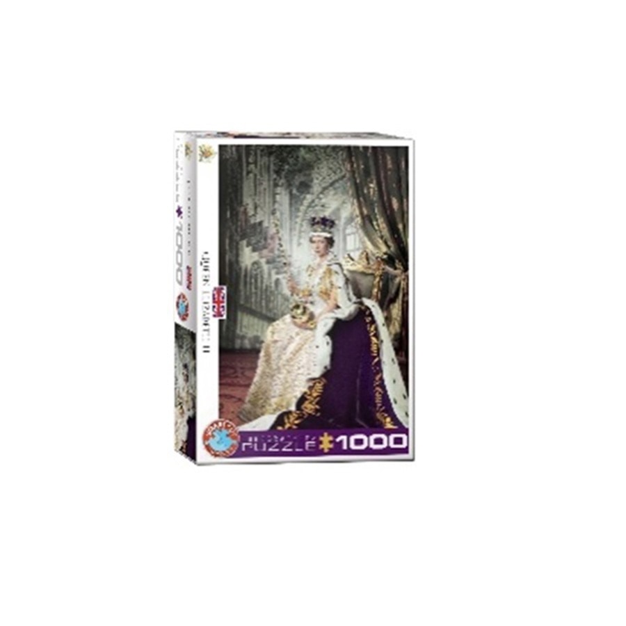Puzzle Eurographics - Queen Elizabeth II, 1000 piese