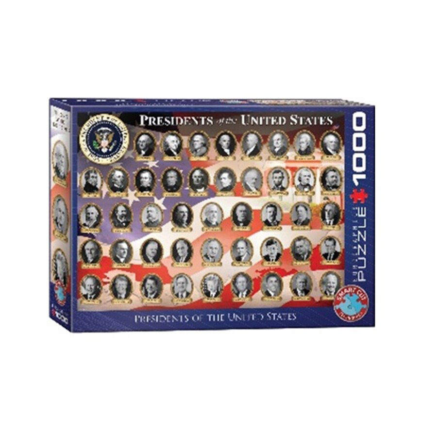 Puzzle Eurographics - Presidents of the USA, 1000 piese