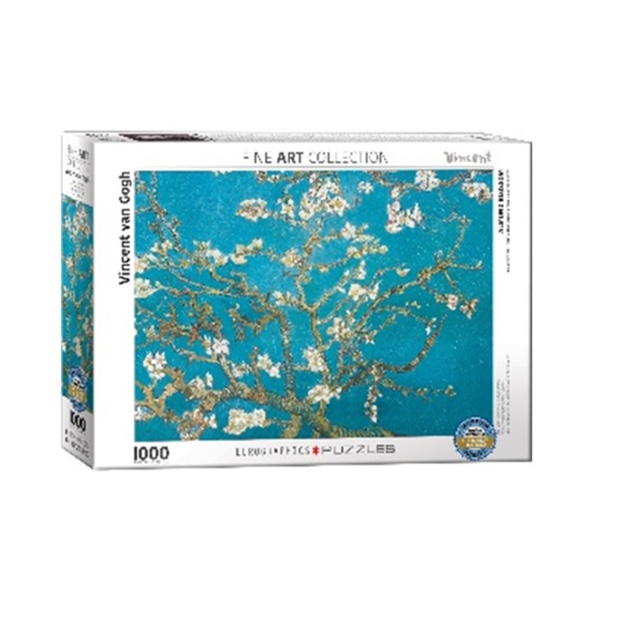 Puzzle Eurographics - Vincent Van Gogh, Almond branches in bloom, 1000 piese