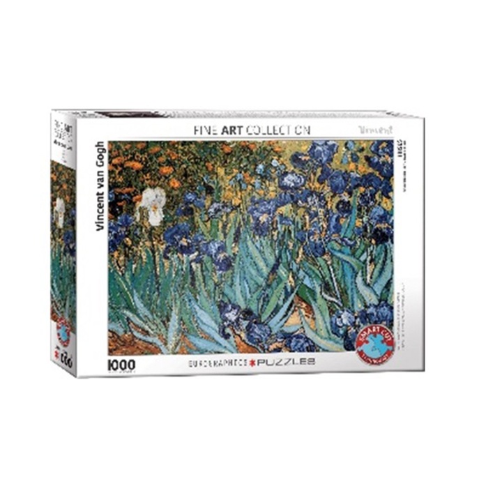 Пъзел Eurographics - Vincent Van Gogh, Irises, 1000 части