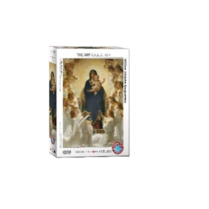 Puzzle Eurographics - William Bouguereau, Virgin with angels, 1000 piese
