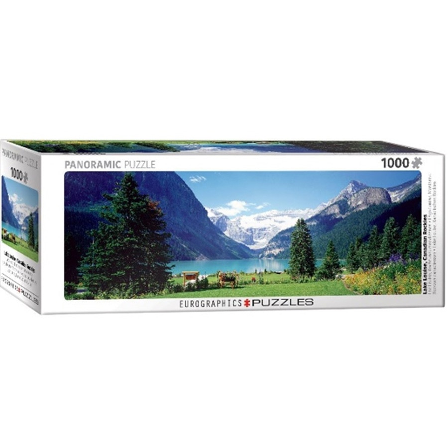 Puzzle Eurographics - Lake Louise, Canadian rockies, 1000 piese
