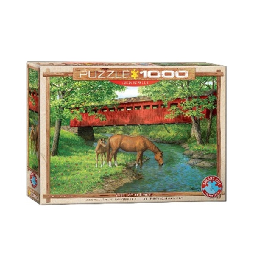 Puzzle Eurographics - Sweet water bridge, 1000 piese