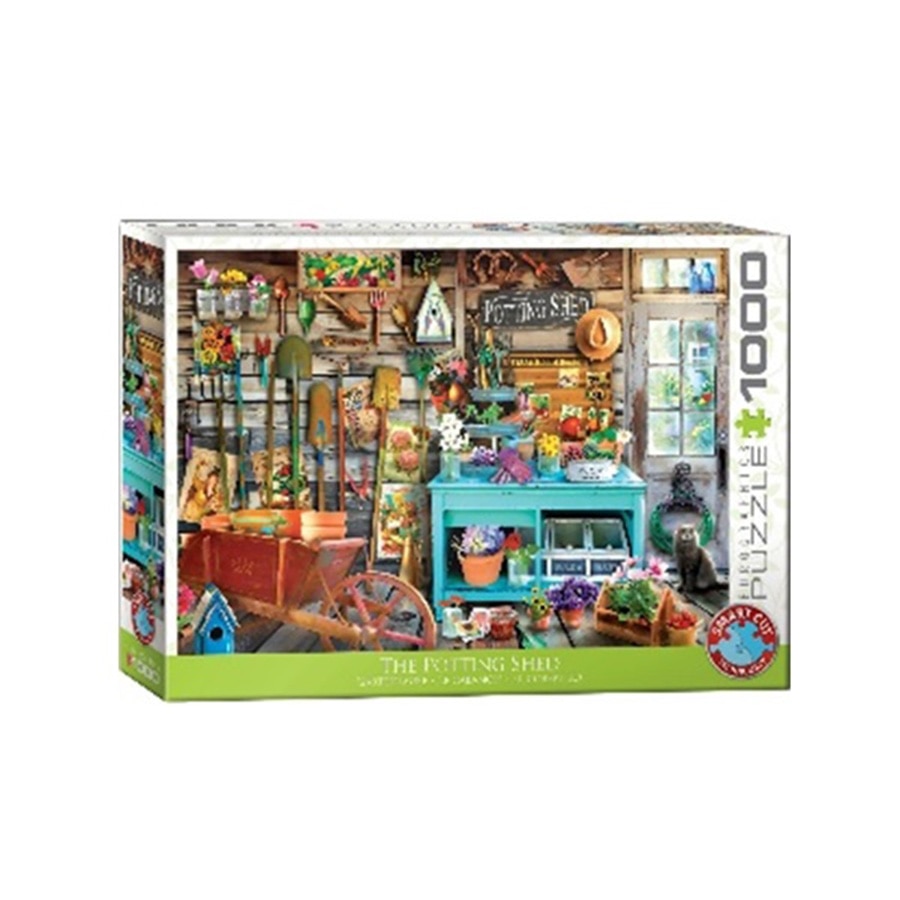 Puzzle Eurographics - The potting shed, 1000 piese