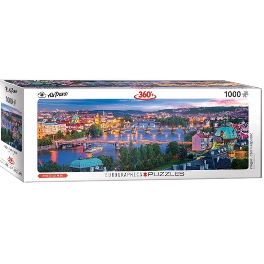 Puzzle Eurographics - Prague Czech Republic, 1000 piese