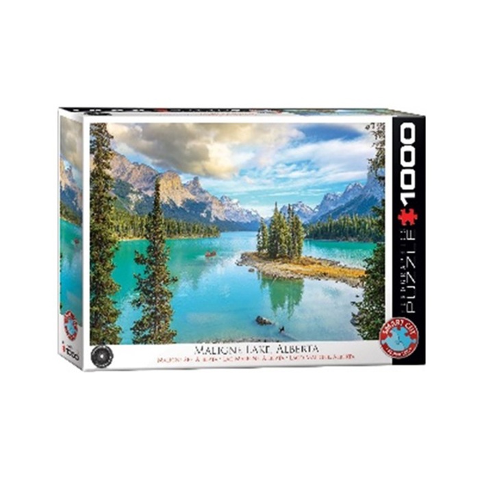 Пъзел Eurographics - Maligne lake Alberta, 1000 части