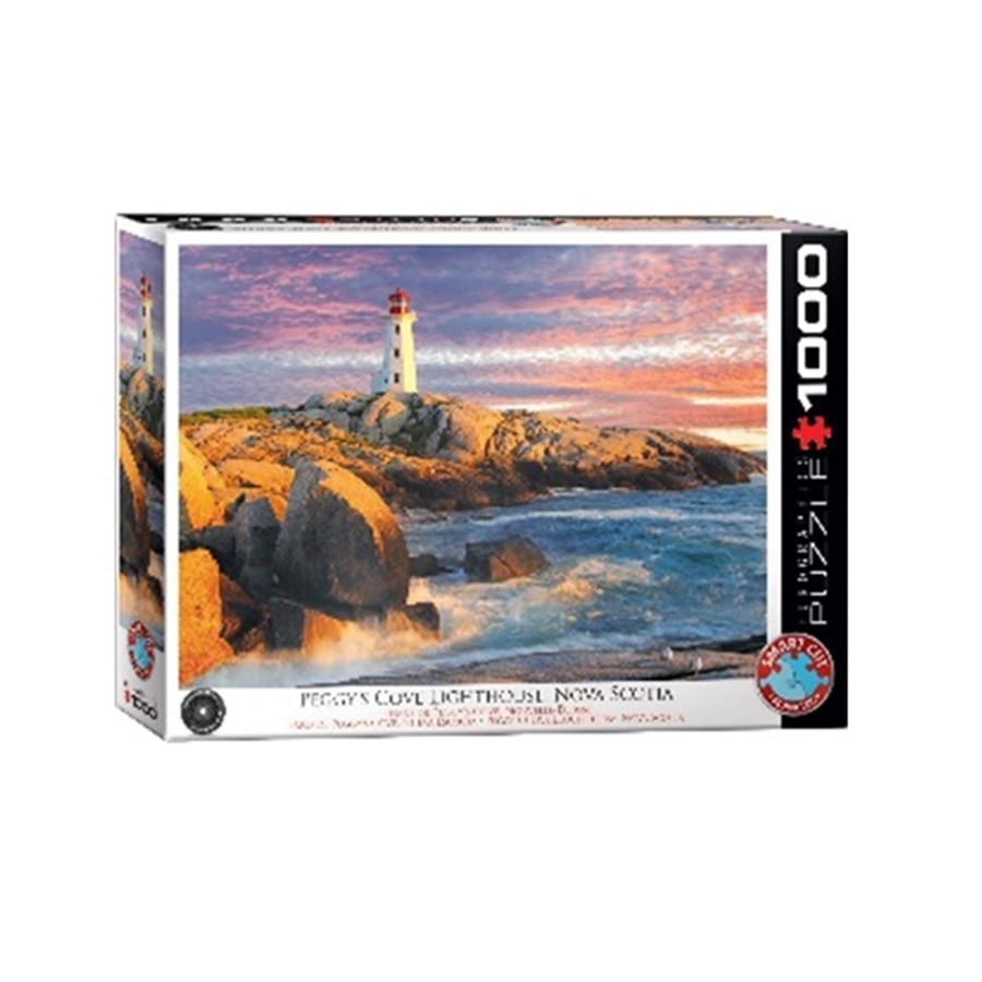 Puzzle Eurographics - Peggy's cove lighthouse, 1000 piese