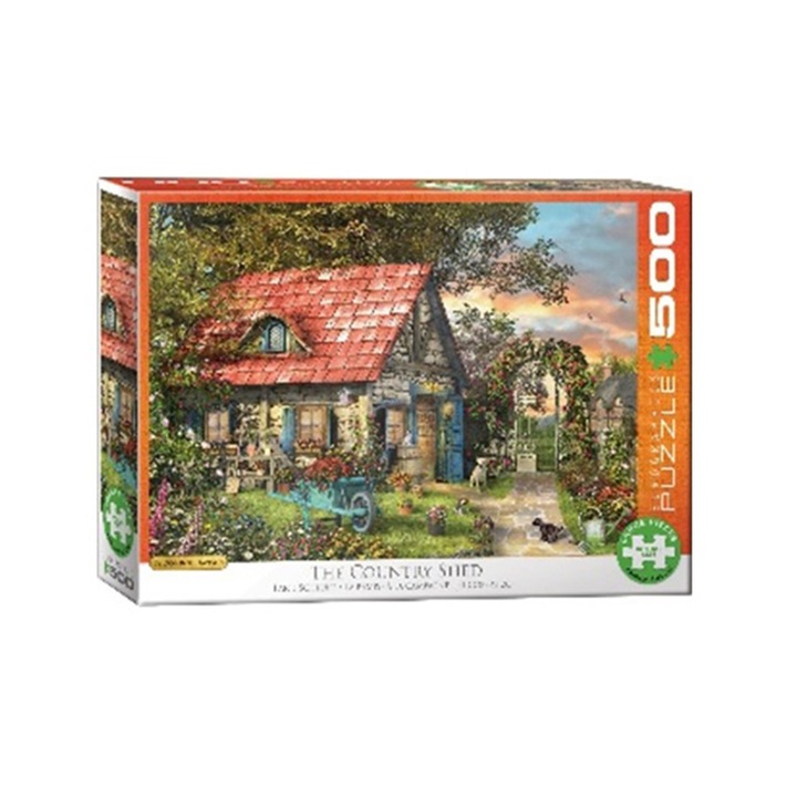 Пъзел Maxi Eurographics - Dominic Davison, The country shed, 300 части