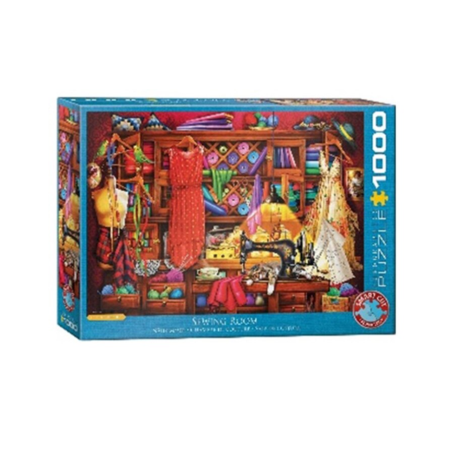 Puzzle Eurographics - Sewing room, 1000 piese